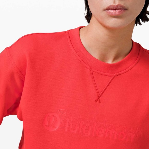 lululemon athletica Tops - Lulu🍋 All Yours Crew Cropped Special Edition LNY